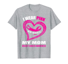 Ladda upp bild till gallerivisning, In my memory of my mom BREAST CANCER AWARENESS T-Shirt 341448

