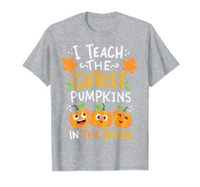 Ladda upp bild till gallerivisning, Halloween Shirt Pre-K Teacher Tshirt Cutest Pumpkins Gift 83283
