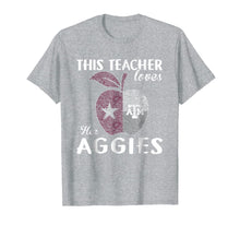 Ladda upp bild till gallerivisning, Texas A&amp;M Aggies This Teacher - Apple T-Shirt - Apparel 231698
