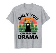 Ladda upp bild till gallerivisning, Only You Can Prevent Drama Llama Camping Vintage Funny Gift 181061
