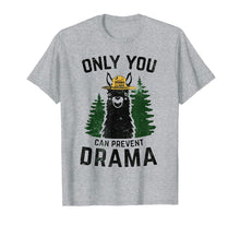 Ladda upp bild till gallerivisning, Llama Camping Only You Can Prevent Drama T-Shirt 96568
