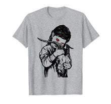 Ladda upp bild till gallerivisning, Demon Church Girl Baphomet Goat of Mendes Heavy Goth Metal T-Shirt 157541
