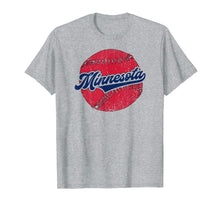 Ladda upp bild till gallerivisning, Minnesota Baseball | Minneapolis Pride Twin City Retro Gift T-Shirt 483142
