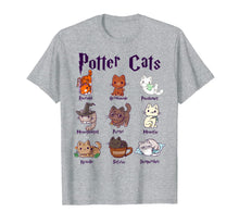 Ladda upp bild till gallerivisning, Potter Cats Cute Harry Pawter Kitten Tshirt gift for Her 231818
