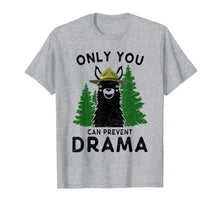Ladda upp bild till gallerivisning, Llama Camping Only You Can Prevent Drama T-Shirt 41881
