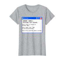 Ladda upp bild till gallerivisning, Funny shirts V-neck Tank top Hoodie sweatshirt usa uk au ca gifts for Error 404 Halloween Costume Not Found T-Shirt 2117277

