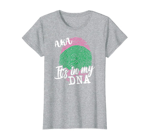 Funny shirts V-neck Tank top Hoodie sweatshirt usa uk au ca gifts for AKA It's In My DNA - AKA Shirts - AKA Gifts - Pink and Green 1440255