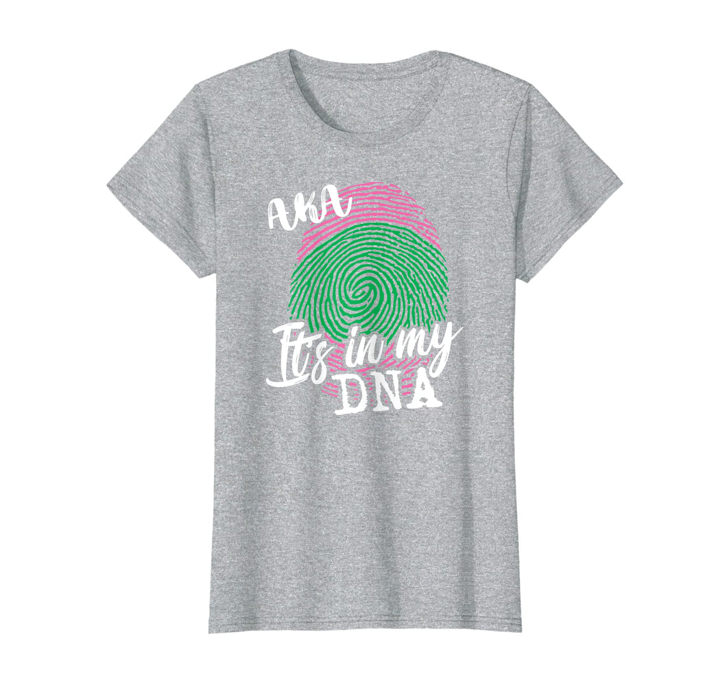 Funny shirts V-neck Tank top Hoodie sweatshirt usa uk au ca gifts for AKA It's In My DNA - AKA Shirts - AKA Gifts - Pink and Green 1440255