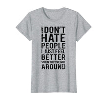 Ladda upp bild till gallerivisning, Funny shirts V-neck Tank top Hoodie sweatshirt usa uk au ca gifts for Funny Introvert Humor T-Shirt - I Don't Hate People Tee 1987055
