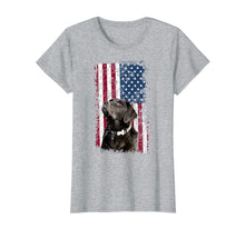 Ladda upp bild till gallerivisning, Funny shirts V-neck Tank top Hoodie sweatshirt usa uk au ca gifts for Patriotic USA Flag Black Labrador T-Shirt for Lab Owners 1481047
